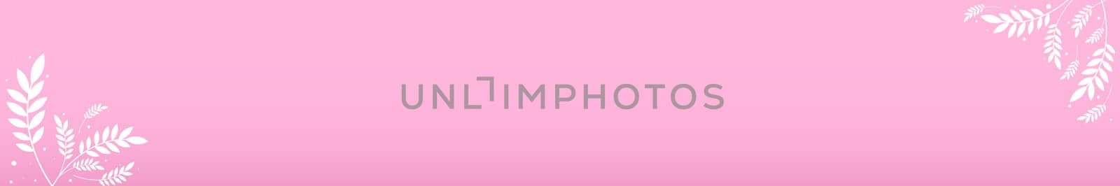 Abstract realistic background template with flowers - Vector illustration