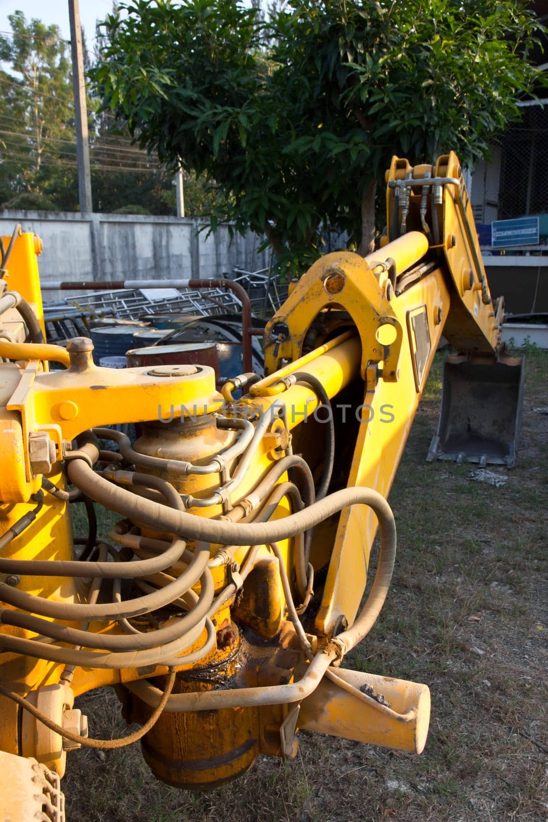EXCAVATOR industry construction machine working
