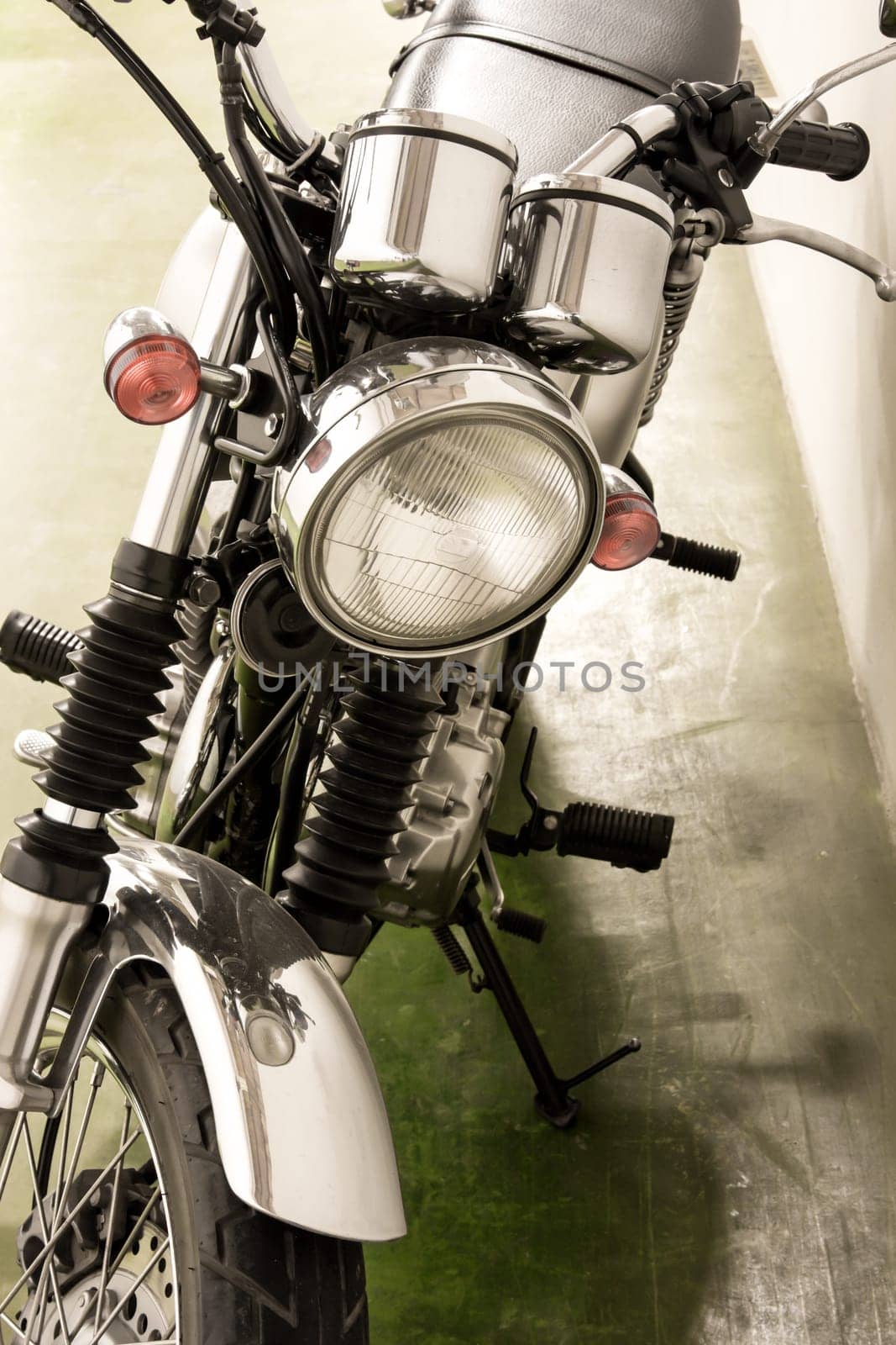 vintage Motorcycle detail