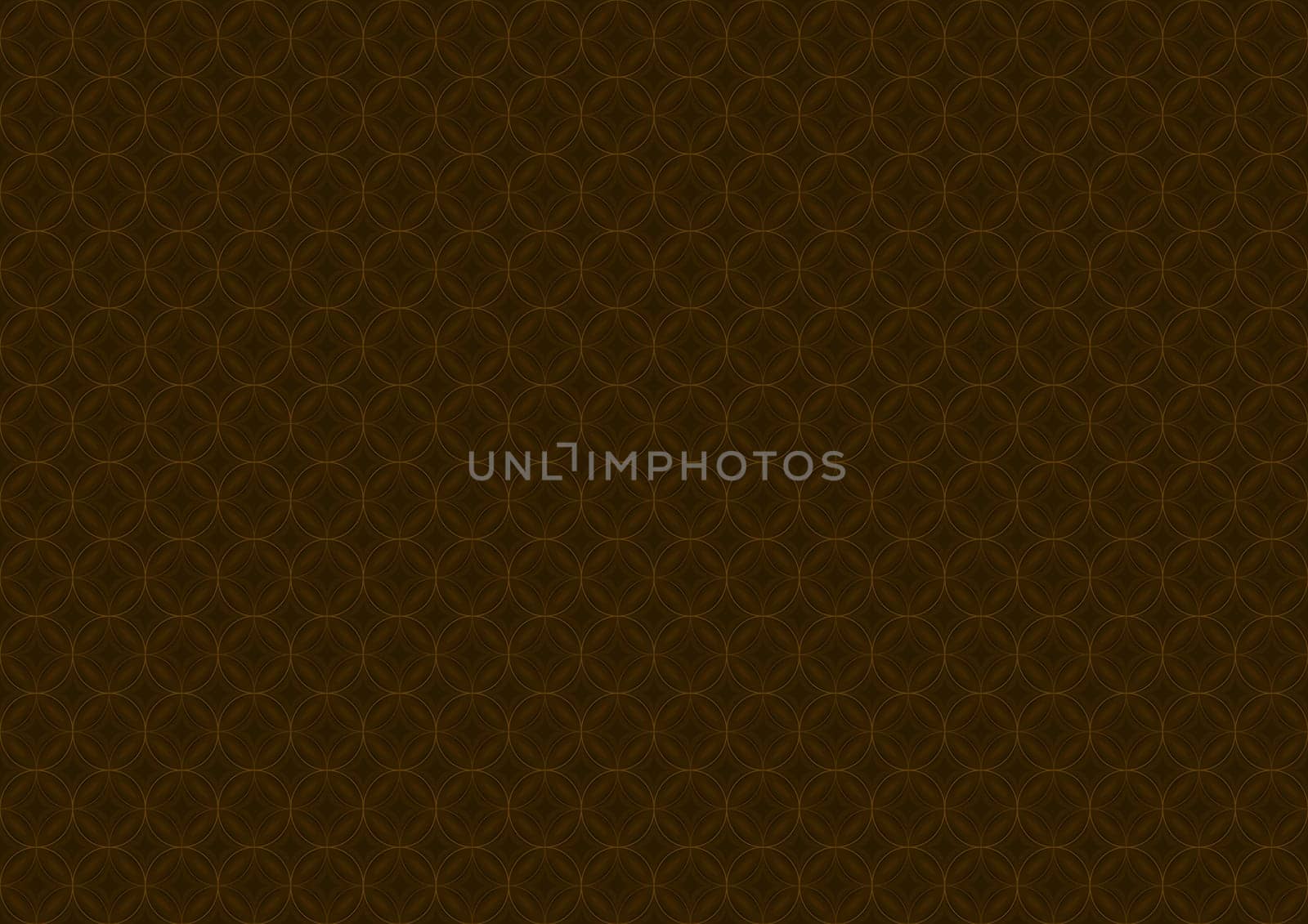Dark Background with Repetitive Pattern - Geometric Texture in Shades of Metallic Brown on a Dark Background, Vector Illustration