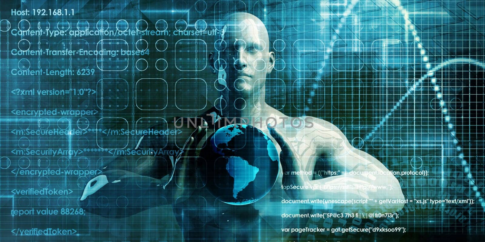 Social Media Advertising on Website Attention Art
