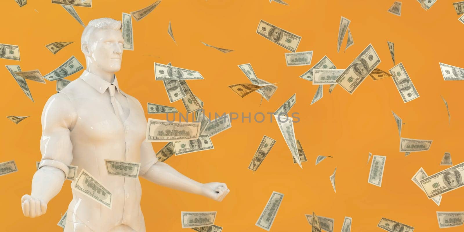 Sudden Windfall with Money Dropping From the Sky