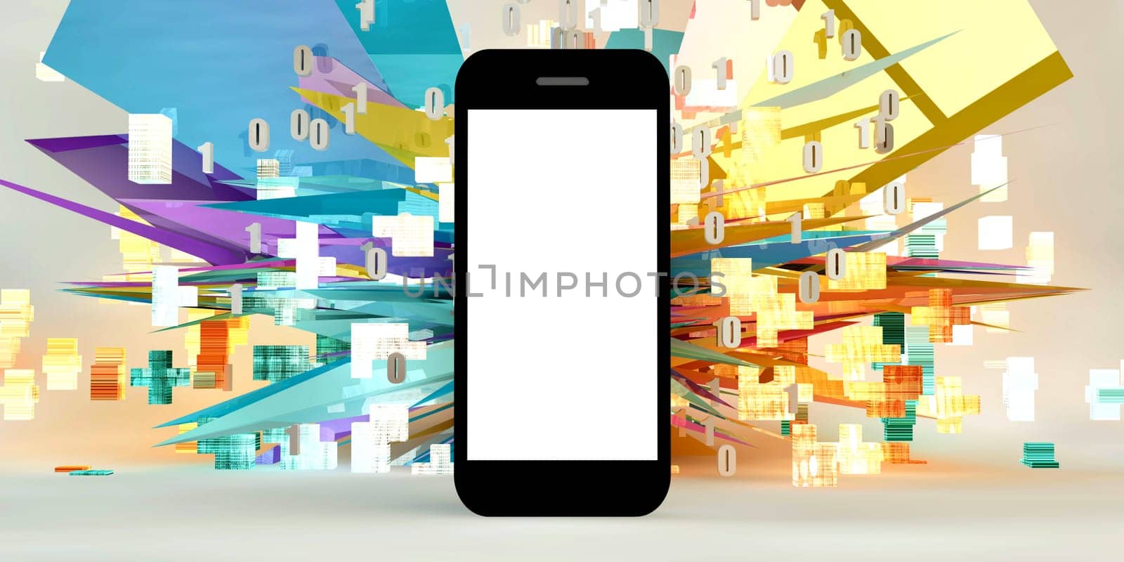 New Mobile App Copyspace as a Featured Concept