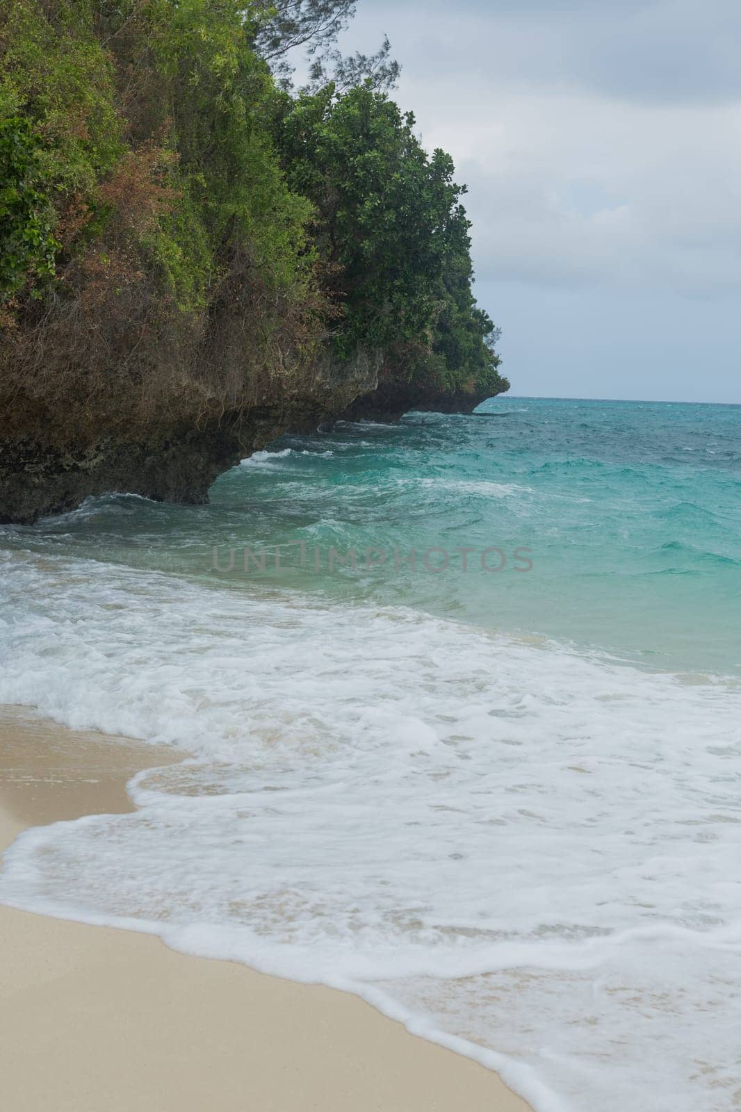 The Indian ocean, the turquoise water. Travel to Zanzibar, Africa.