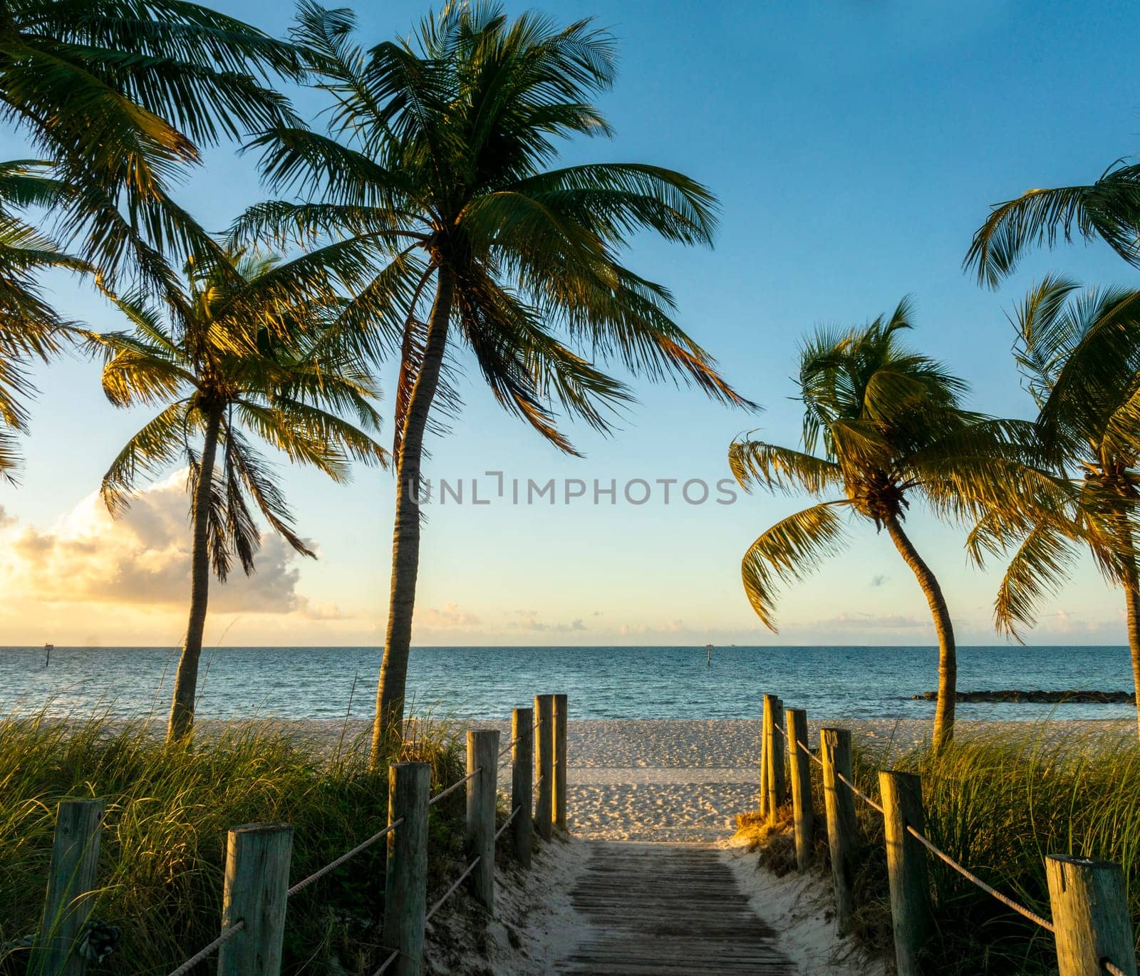Sunrise in Key West at Smathers Beach