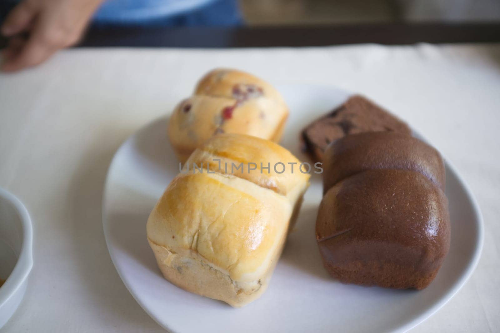 Morning coffee with  Bread , Concept Catering , Bakery