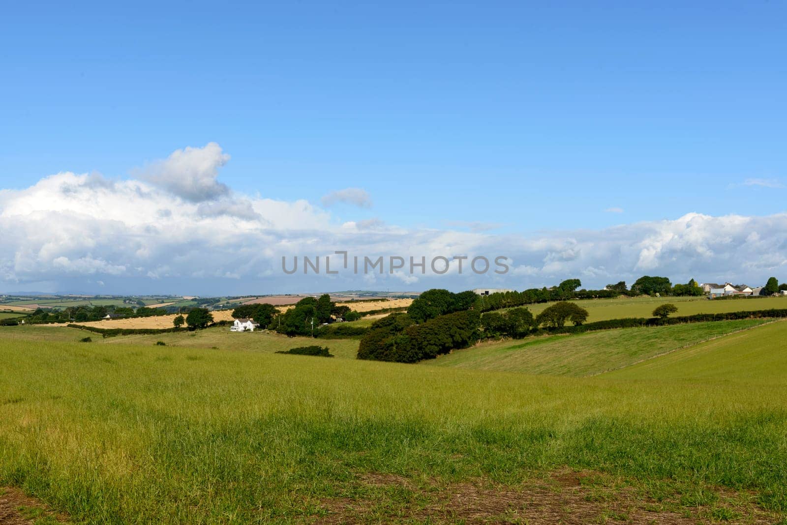 landscape of the countryside near touristic village .
