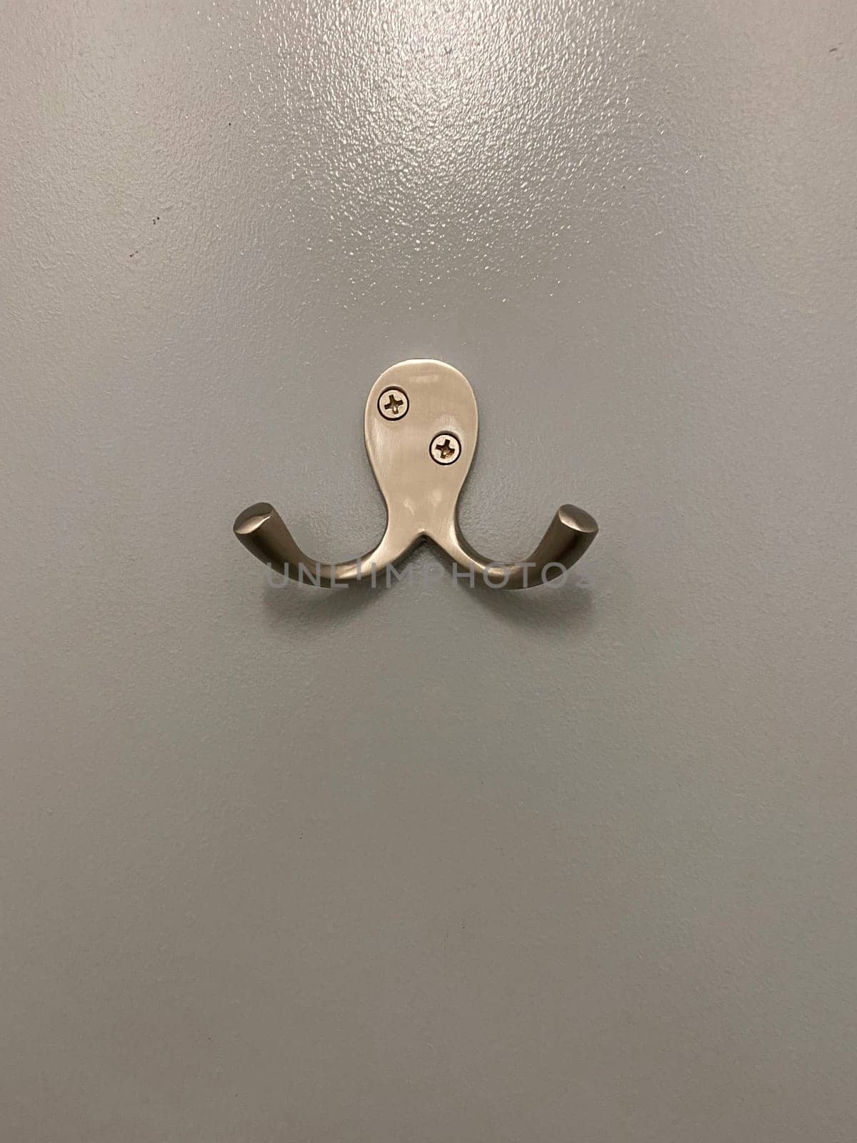 An isolated clothes hook