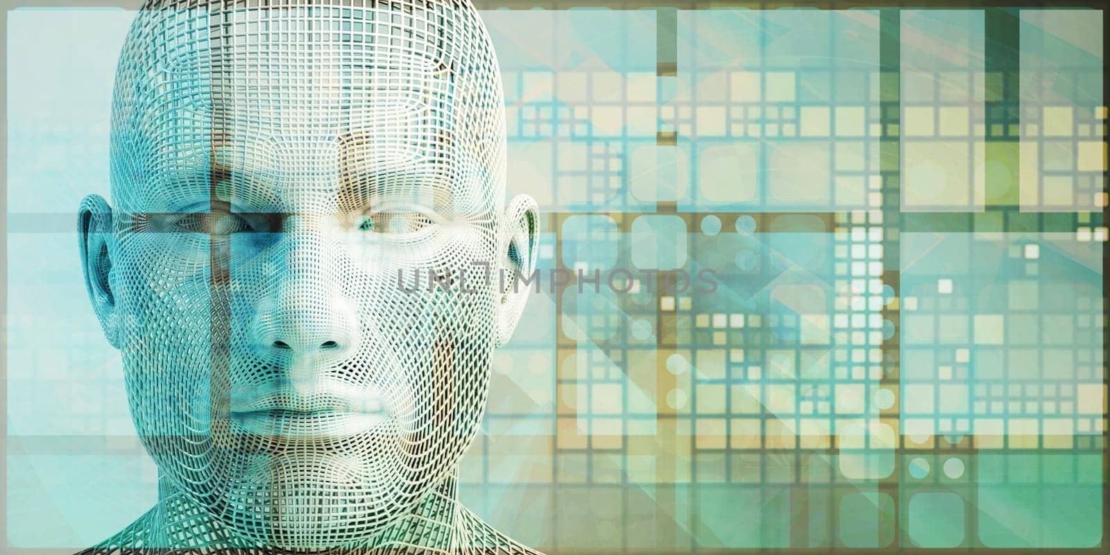 Machine Learning AI Artificial Intelligence Abstract Concept