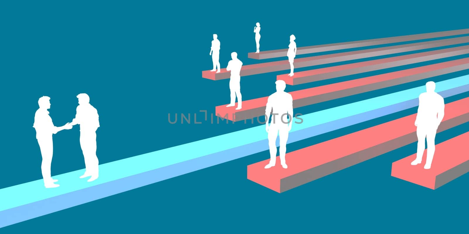 Business Growth Progress and Success and Corporate Background