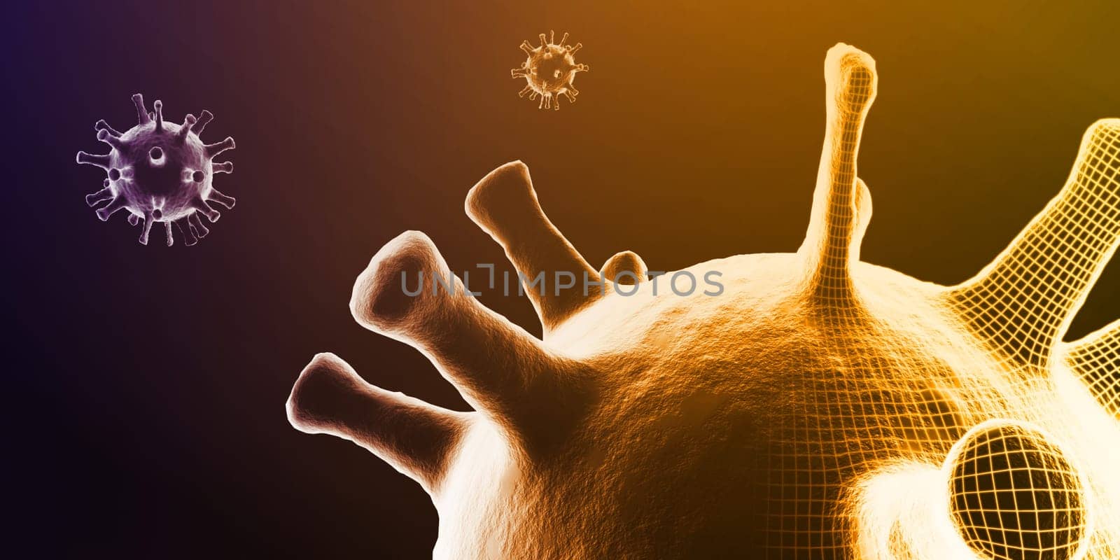 Laboratory Medicine Microscopic Research and Development Cocnept