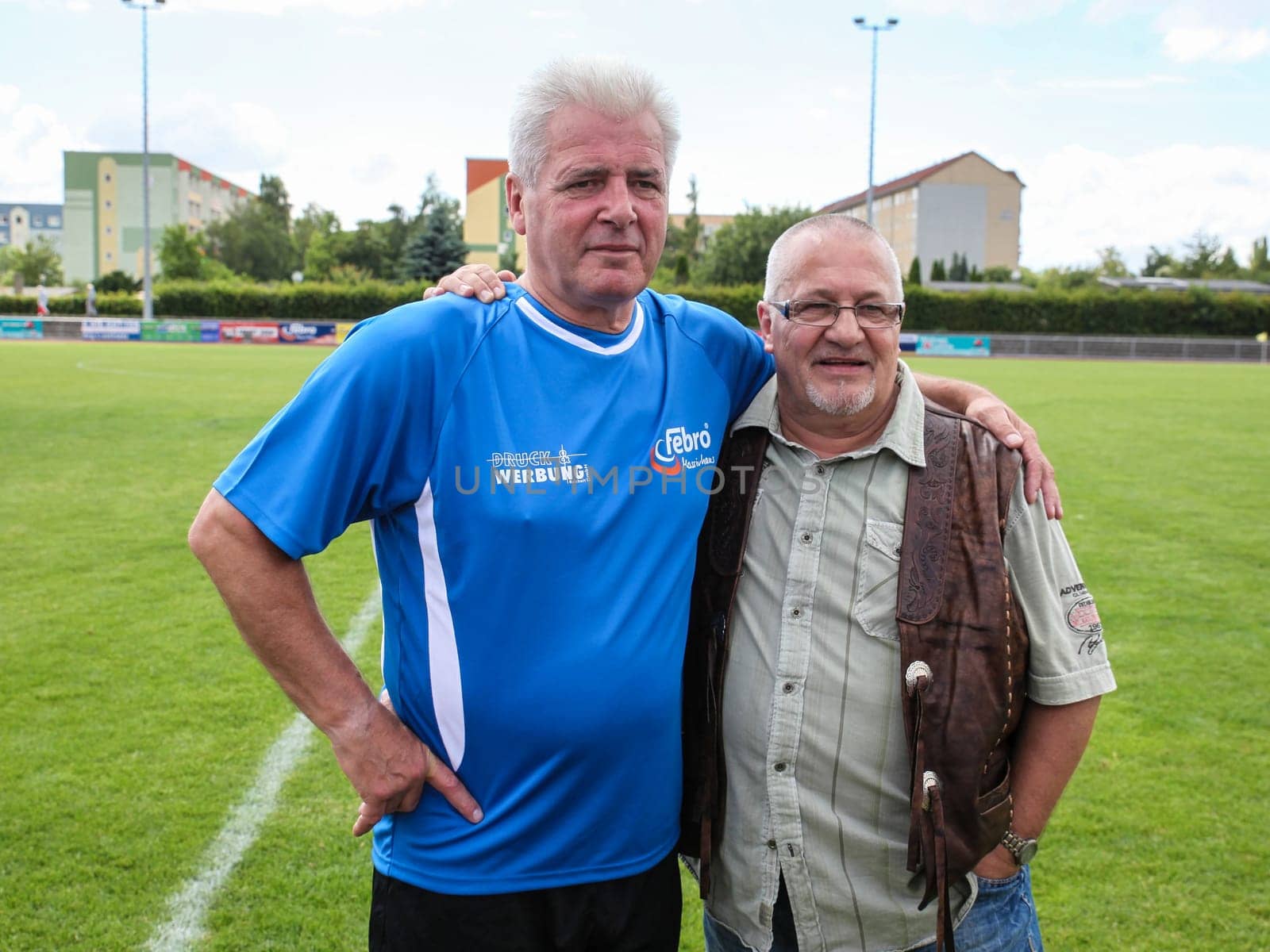 GDR Footballer Wolfgang Seguin and Wolfgang Steinbach  1.FC Magdeburg
