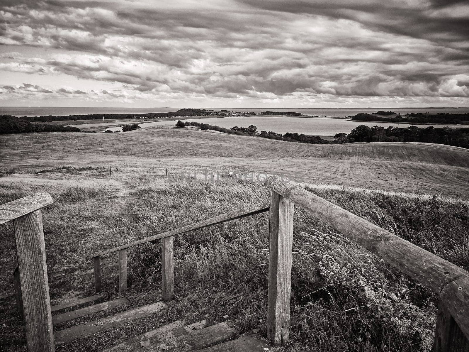 landscape near Groß Zicker, Ruegen island, Germany