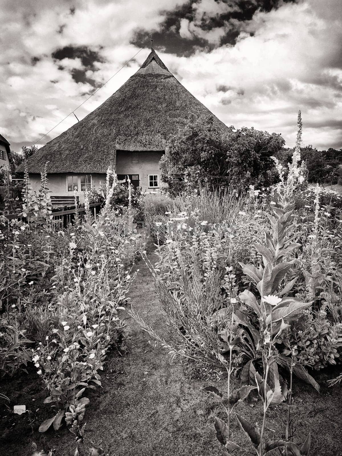 Parish widow house in Groß Zicker, Mönchgut, Ruegen island