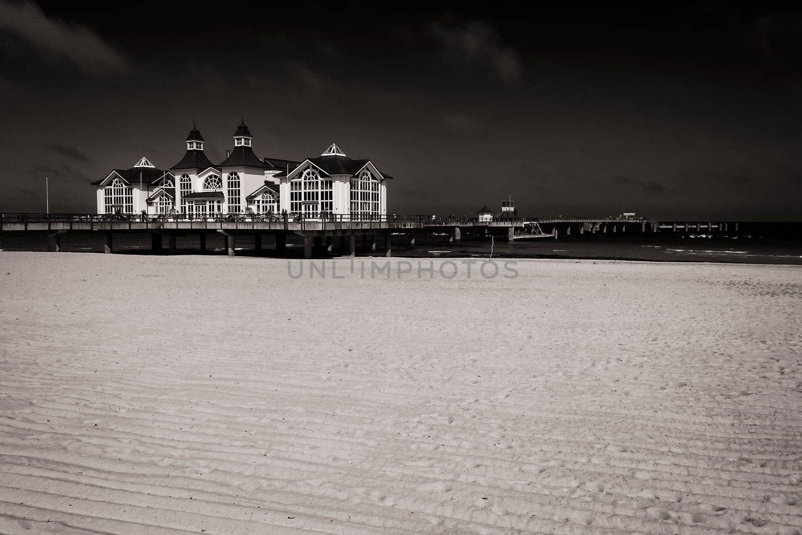 Sellin pier, Mönchgut, Ruegen island, Germany