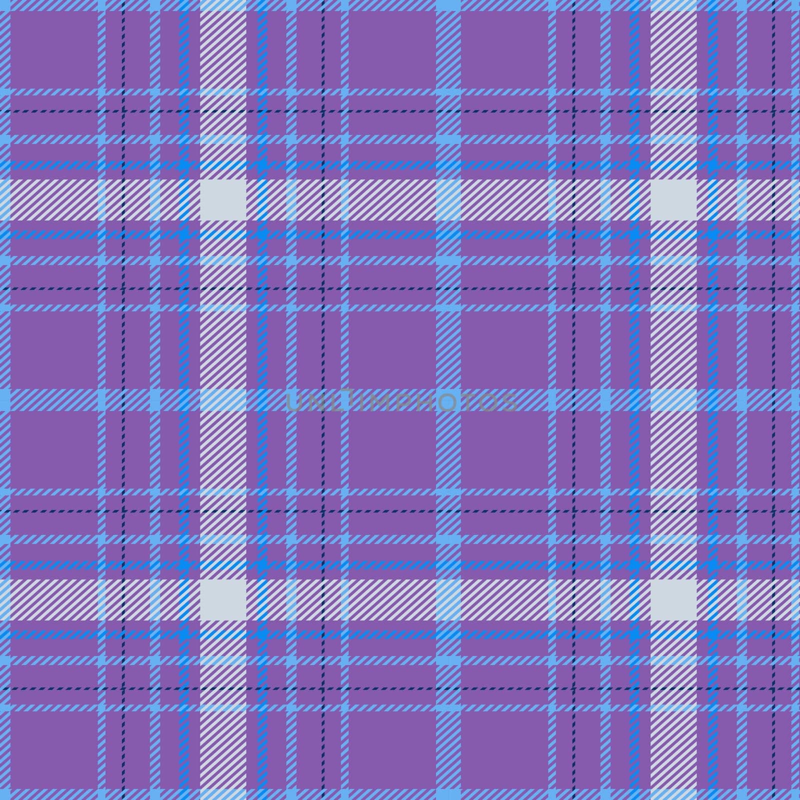 Scotland tartan seamless plaid texture with rhombuses and squares - Vector illustration