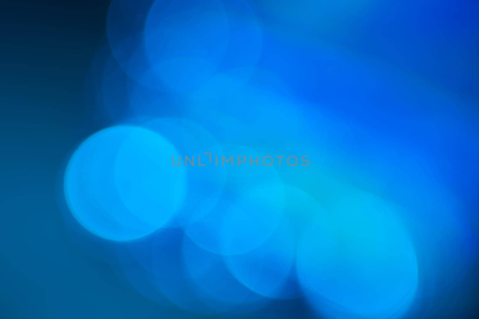 Photo of bokeh lights on black background