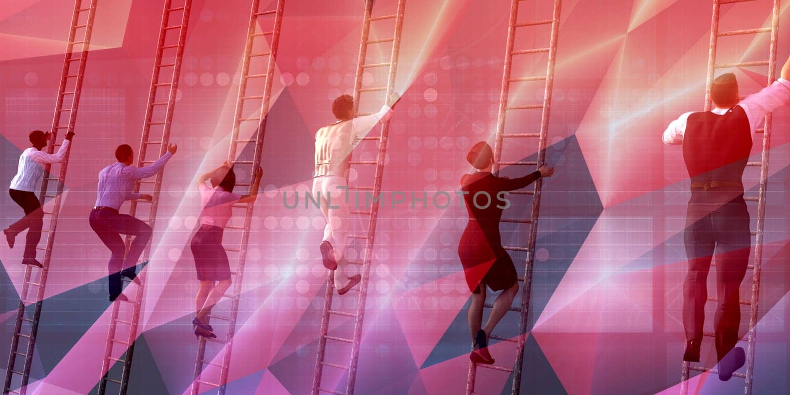 Business People Creative Art Corporate Concept Abstract