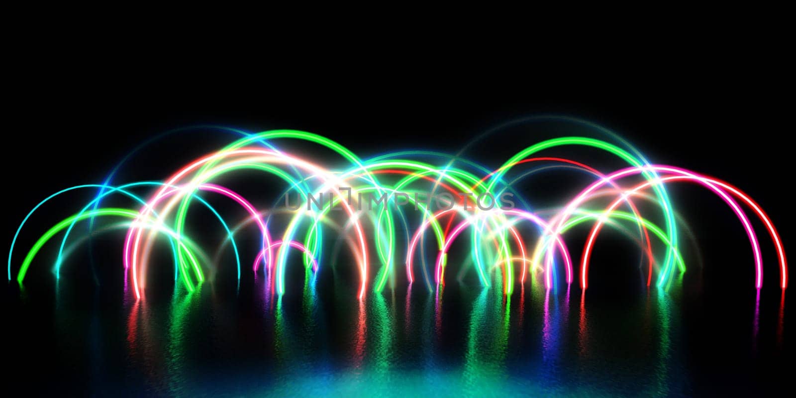 Nightclub Dance Background with Stage Lighting Concept