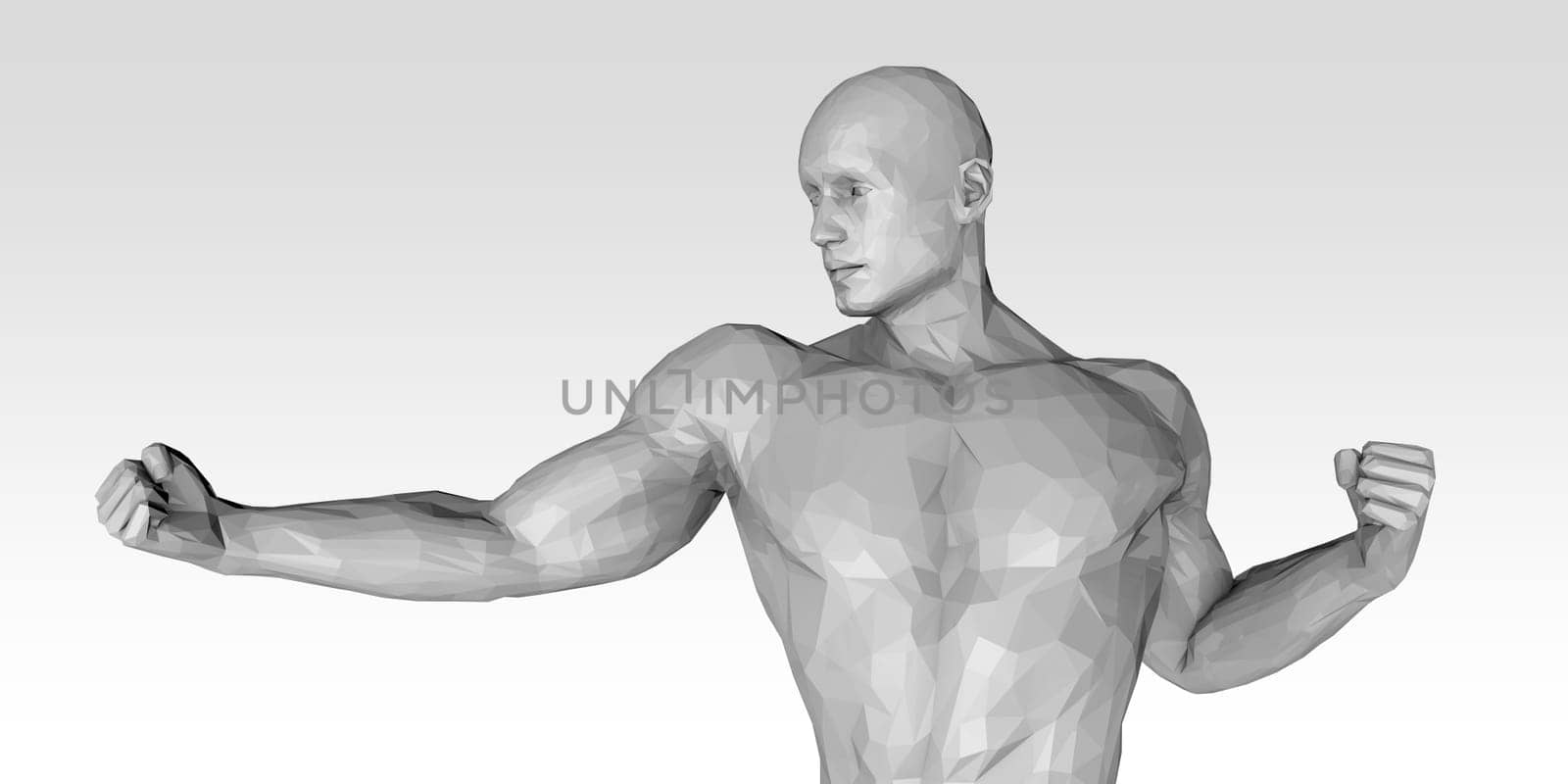 Athlete Training Workout as an Exercise Fitness Concept