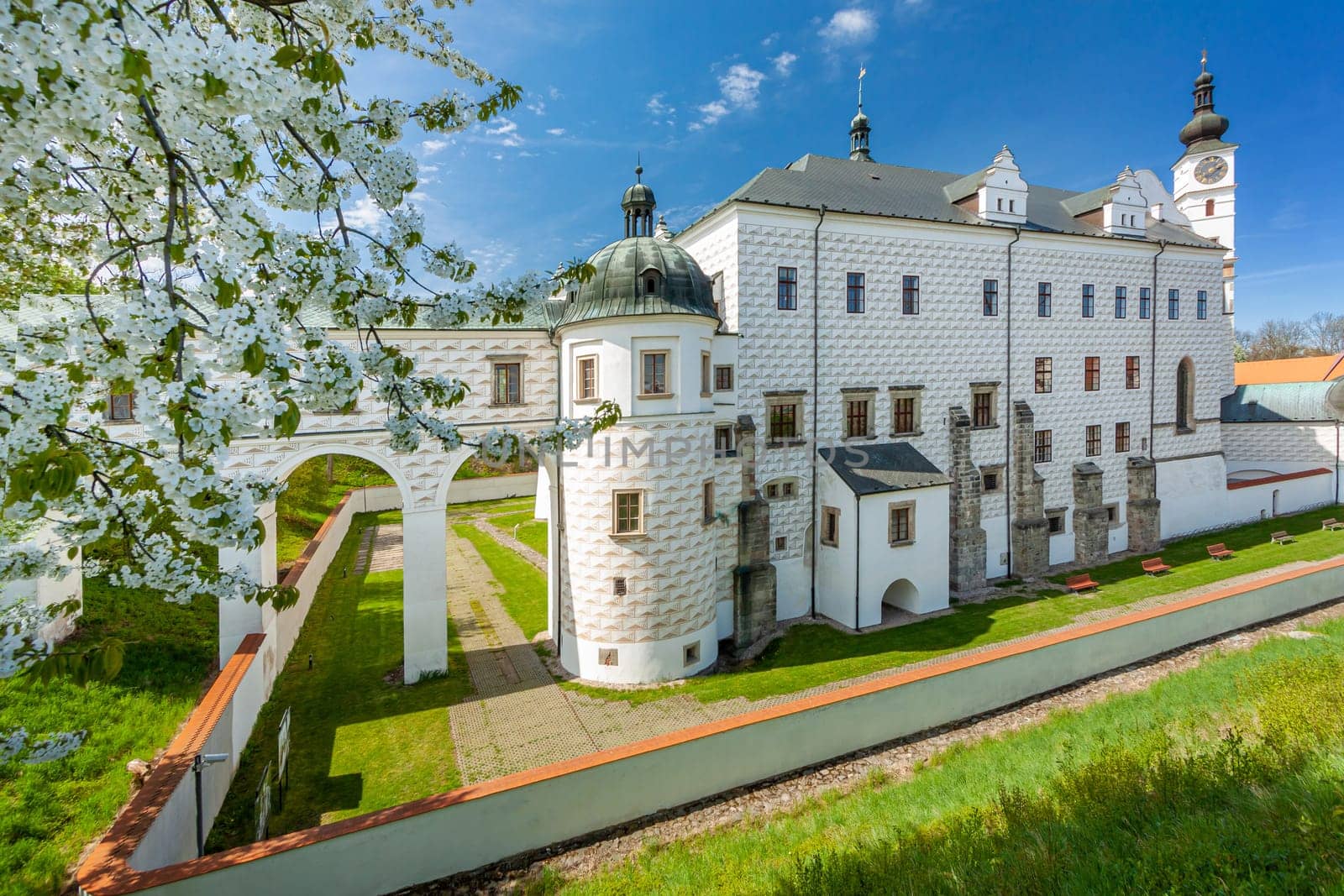 Czech Republic - Renaissance castle in town Pardubice