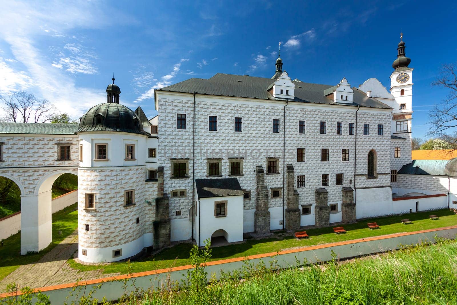 Czech Republic - Renaissance castle in town Pardubice