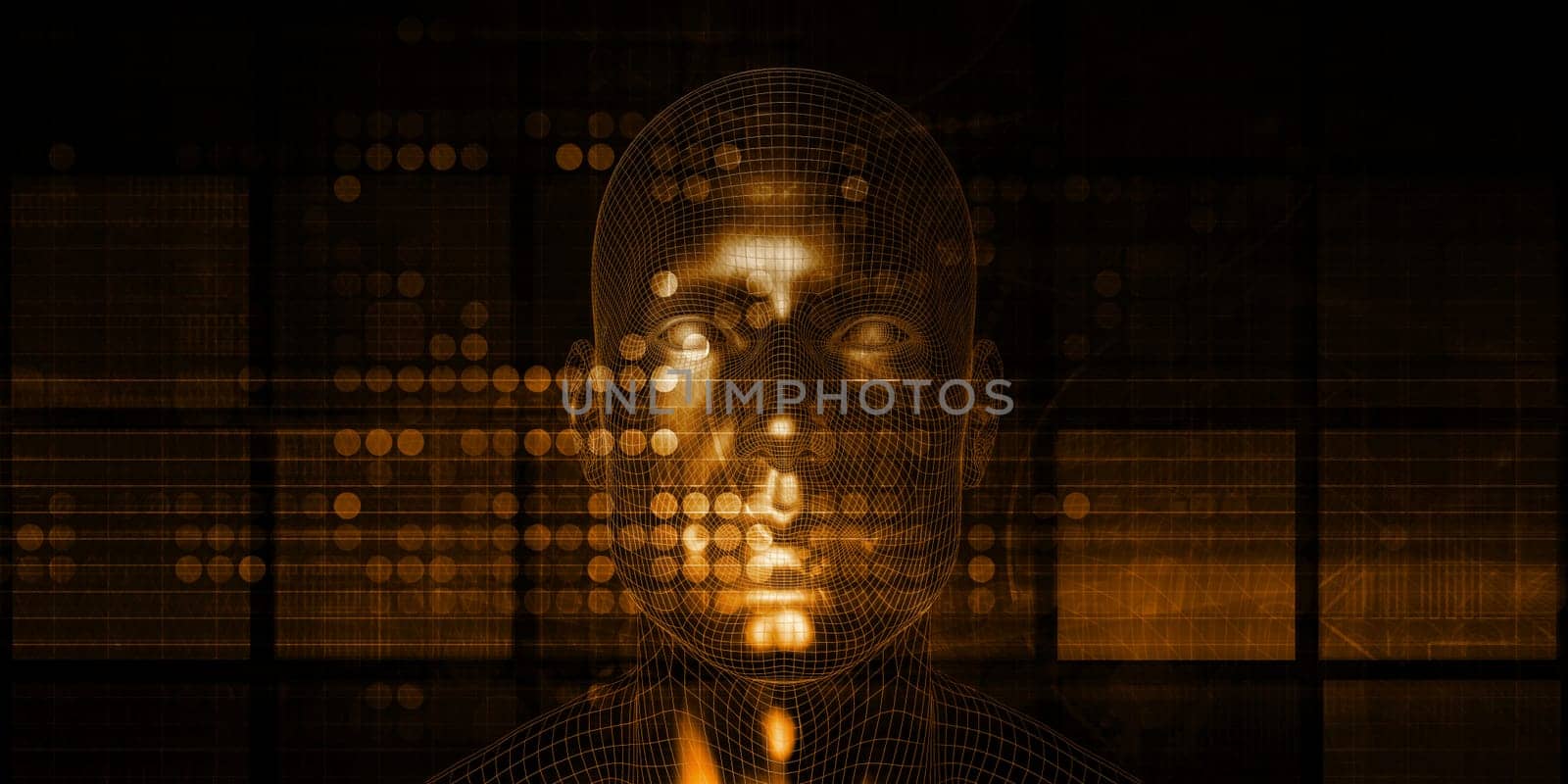 Medical Software Of The Future With Futuristic Interface