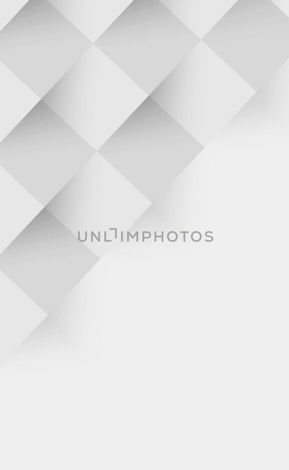 Abstract white background, web template, squares with shadow - Vector illustration