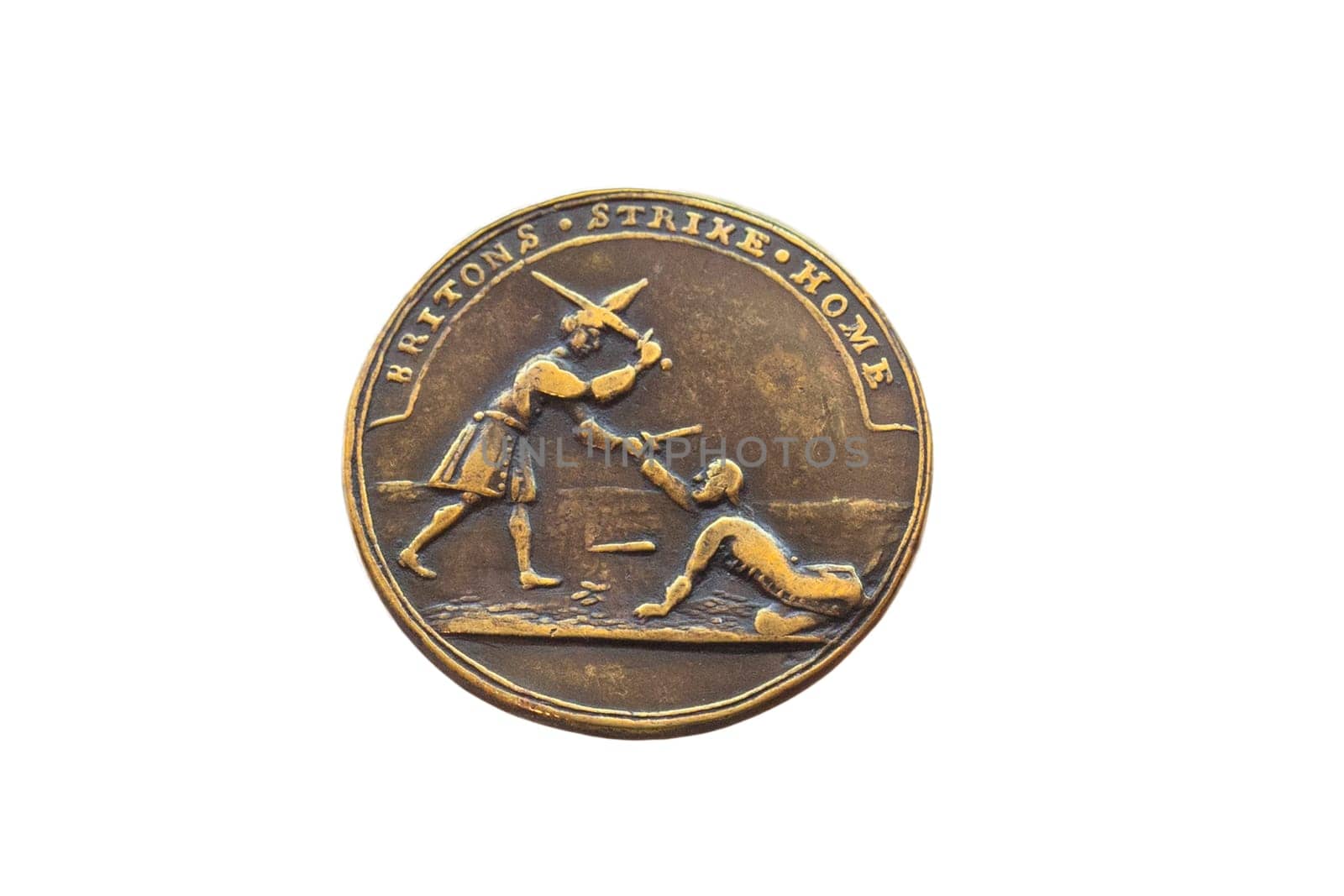Bronze Medal Alluding to the Treaty of El Pardo, 1739. Museo Naval. Madrid