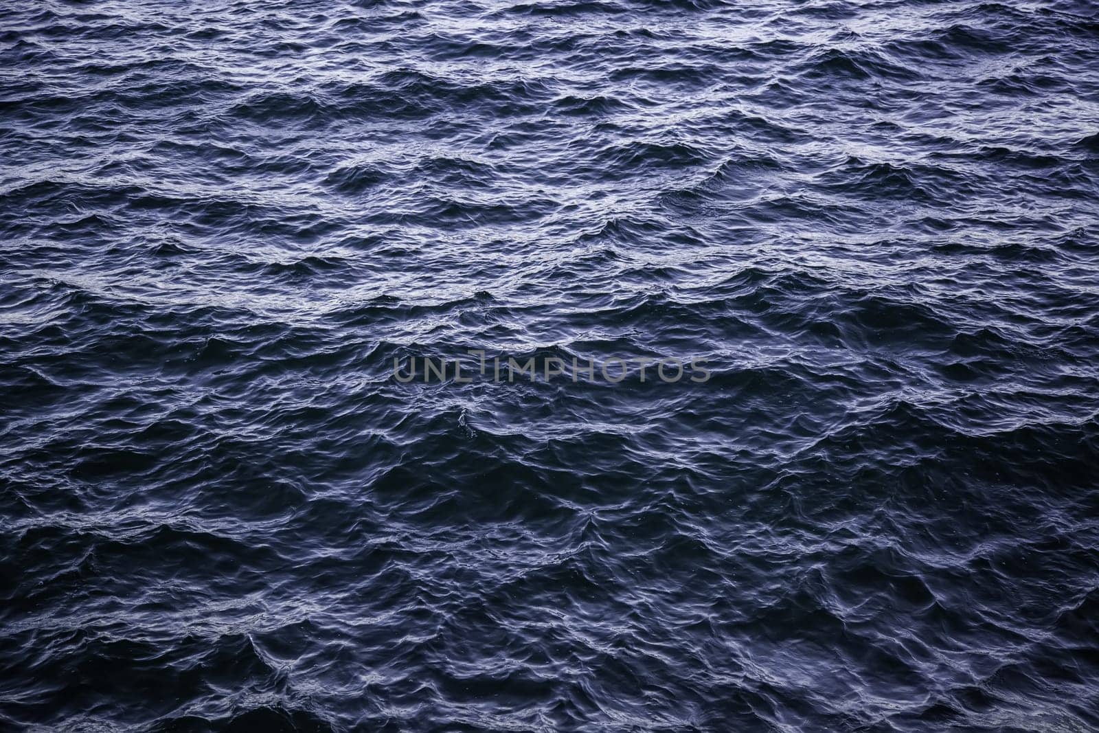 Detail of salt water offshore, nature