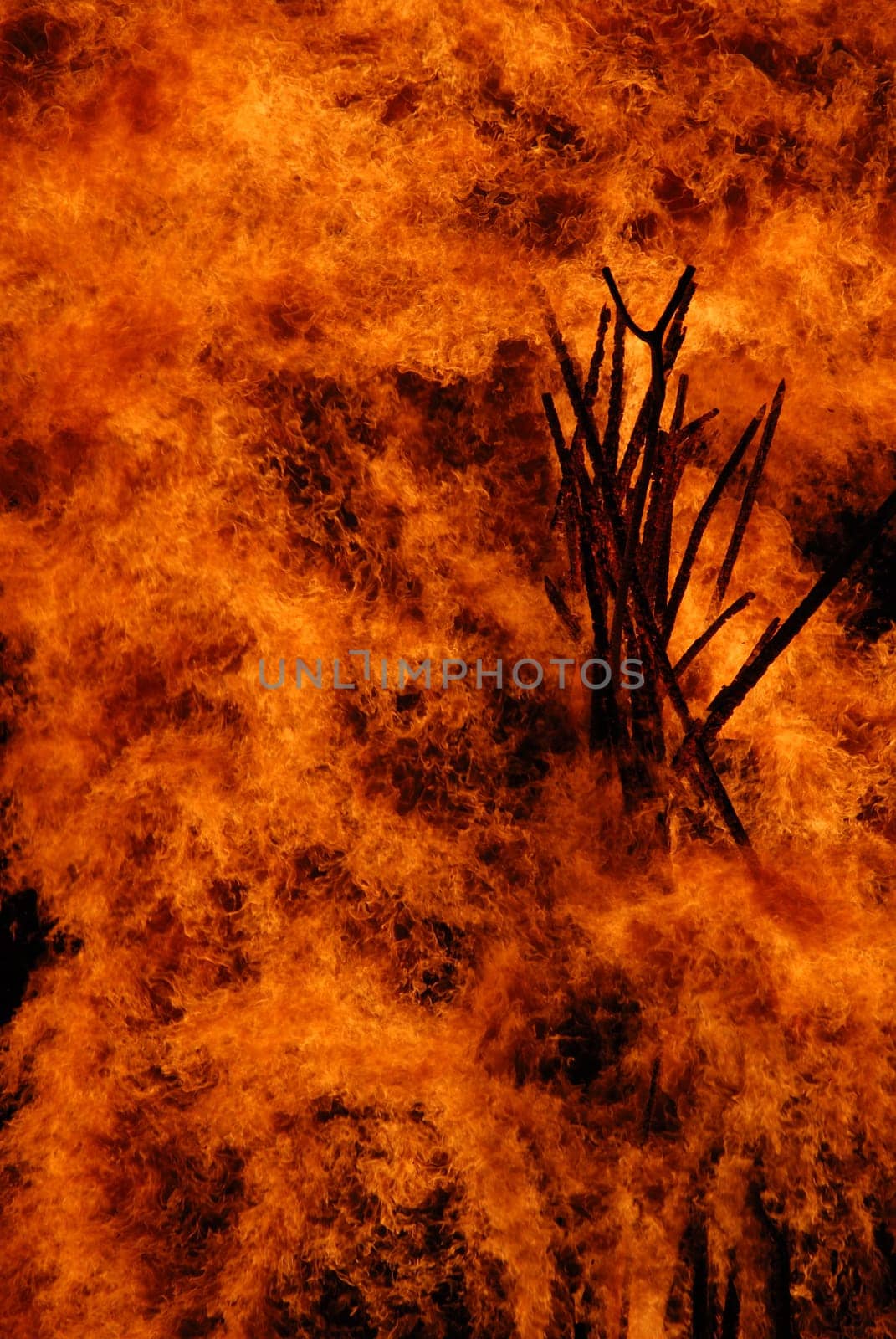 The global warming creates drought which leads to fires and thus to natural disasters.