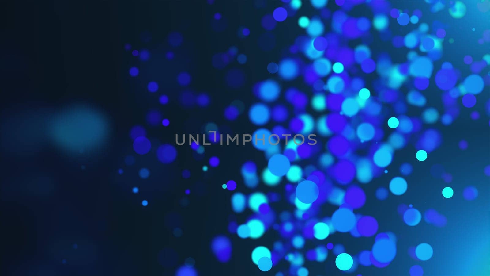 Shimmering stream rushing by curving 3D render line. Dusty burst energy in outer fantasy space flying along curved trajectory. Futuristic decoration in festive starlight design.