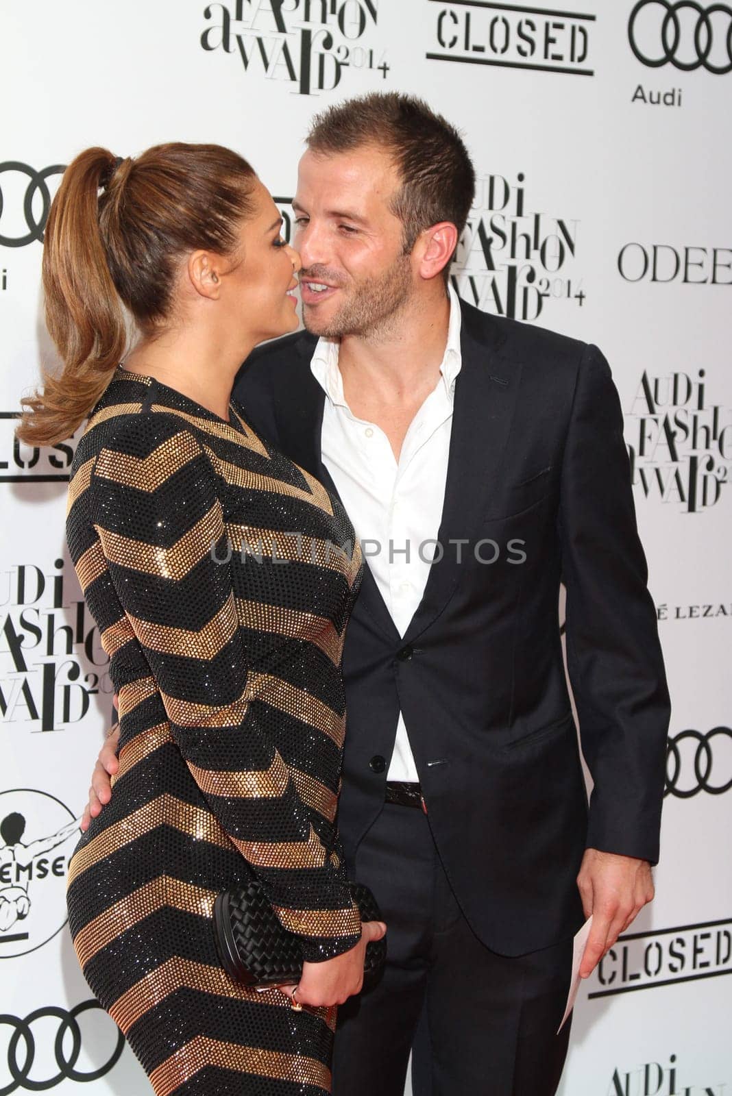 Sabia Boulahrouz and Rafael van der Vaart ,.. Audi Fashion Award 2014 at the Curiohaus in Hamburg on 09.10.2014