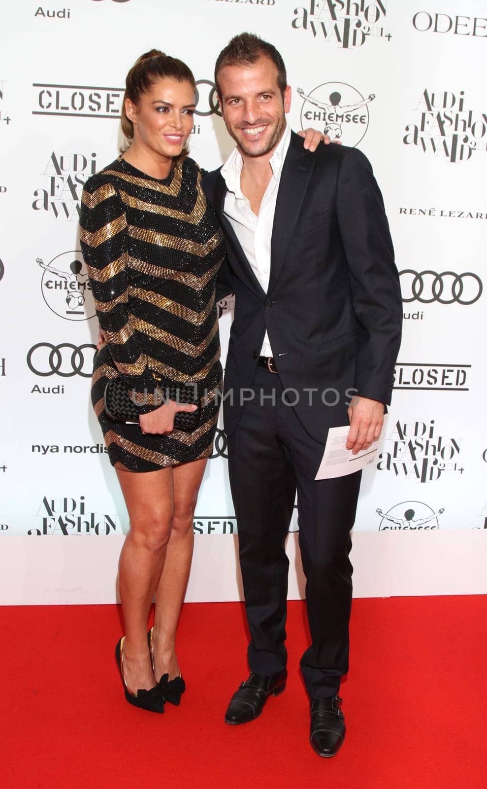 Sabia Boulahrouz and Rafael van der Vaart ,.. Audi Fashion Award 2014 at the Curiohaus in Hamburg on 09.10.2014