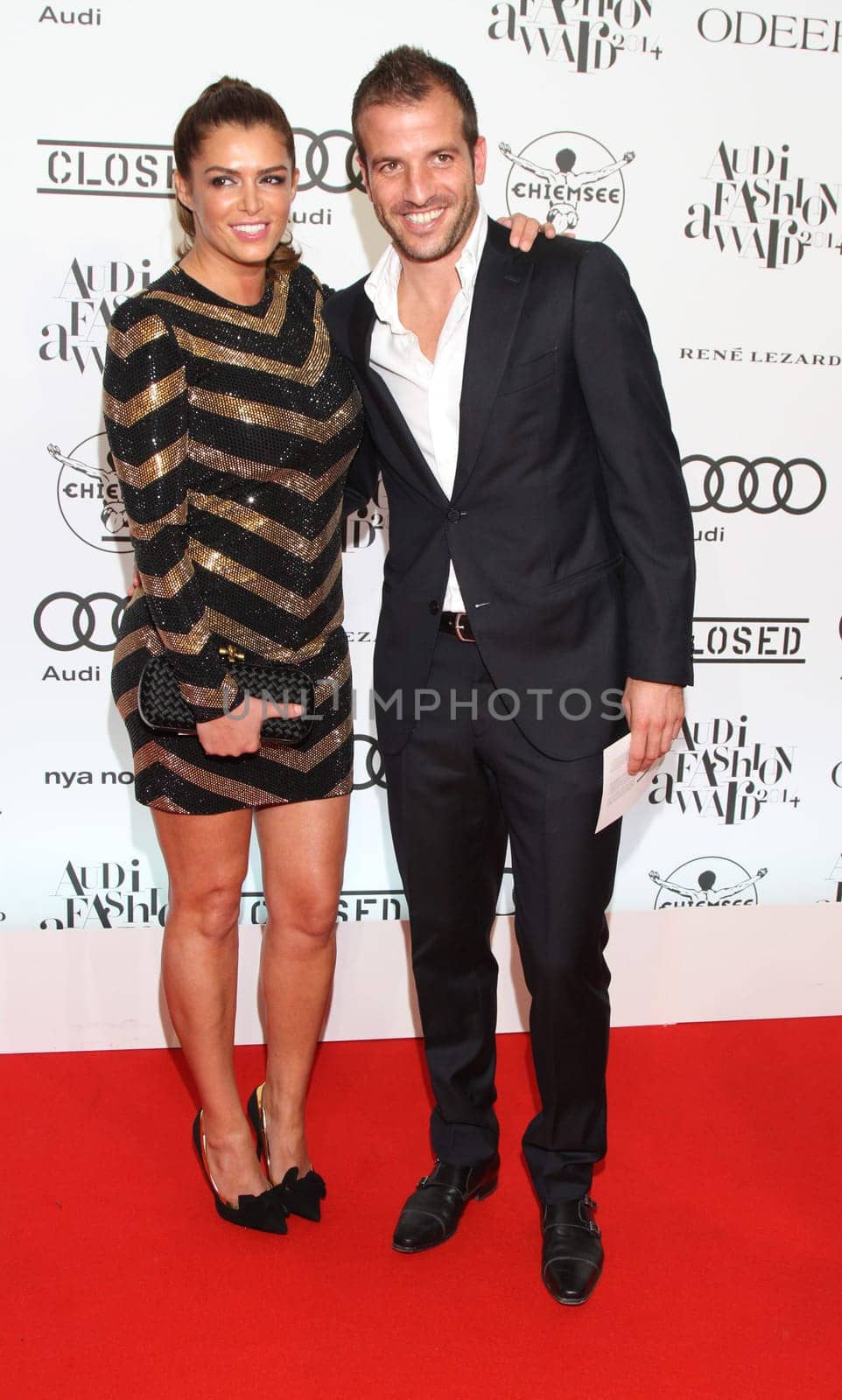 Sabia Boulahrouz and Rafael van der Vaart ,.. Audi Fashion Award 2014 at the Curiohaus in Hamburg on 09.10.2014