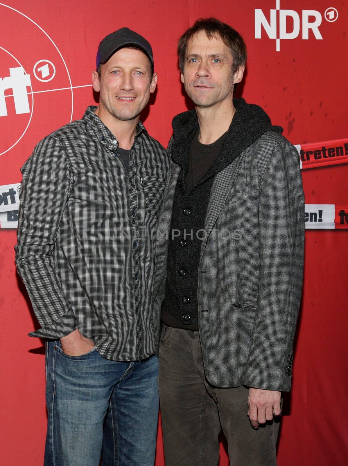 Wotan Wilke Moehring,Thomas Stiller,.secret film screening of the crime scene f- Merry Easter Falcon