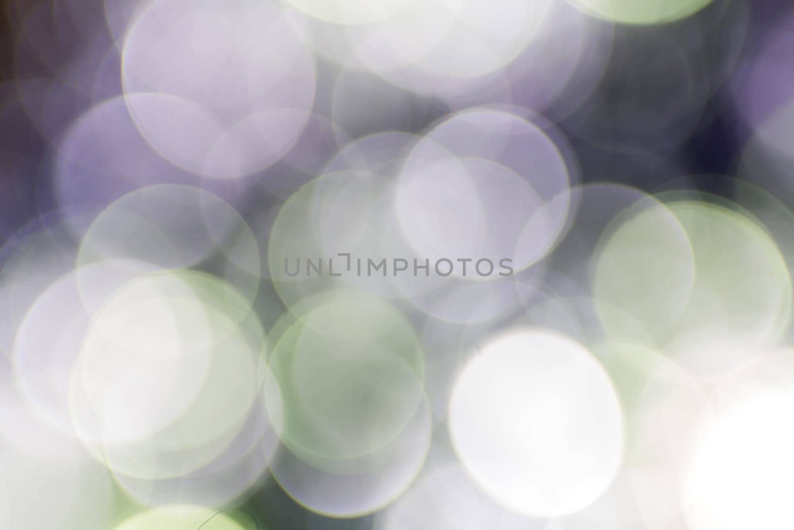 Photo of bokeh lights on black background