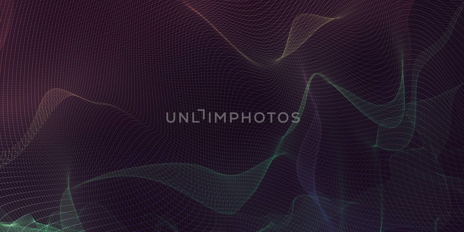 Futuristic Technology and Science as a Pattern Background