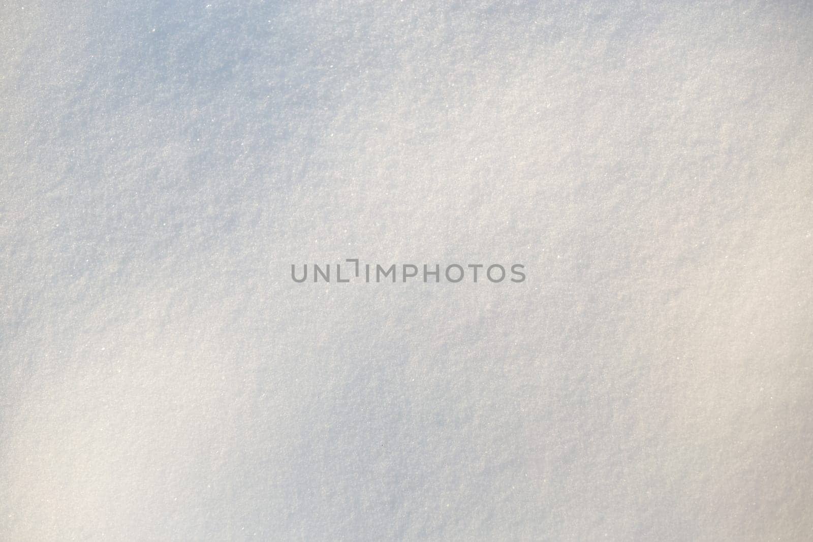 White and fresh snow background