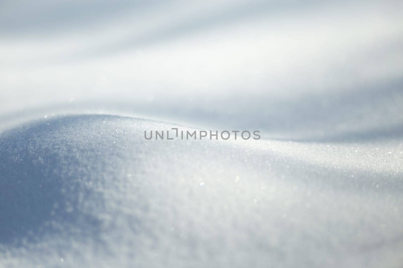 White wave made by snow background