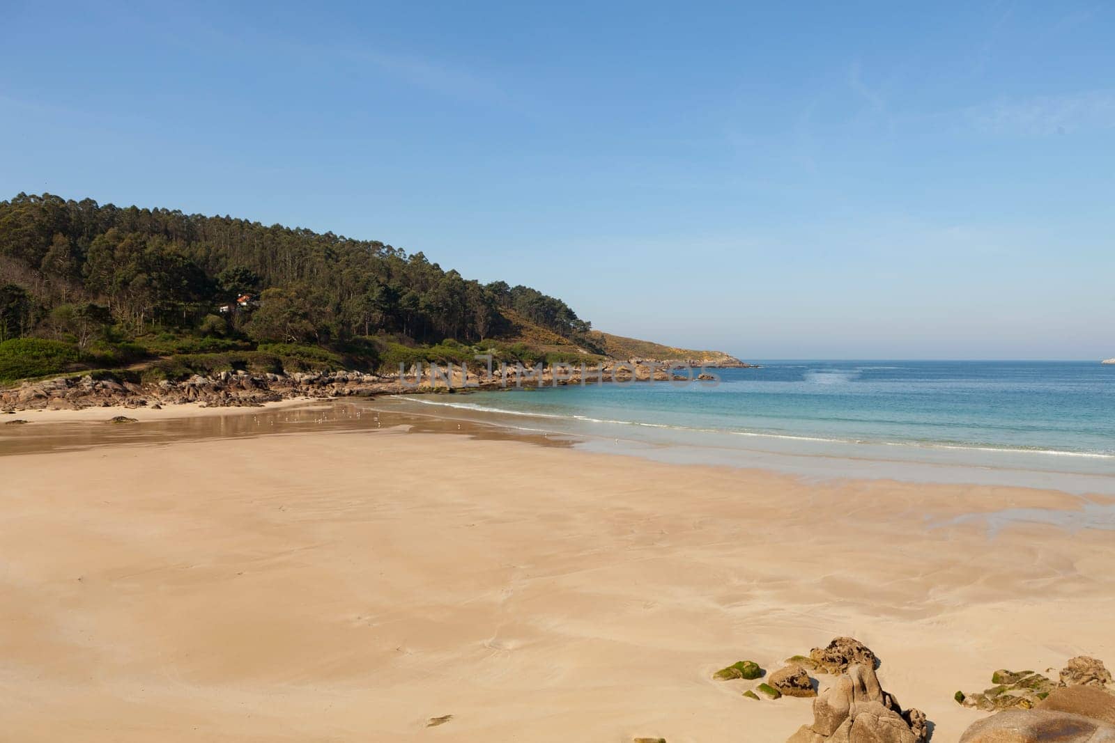 Beautiful beach with a beautiful water