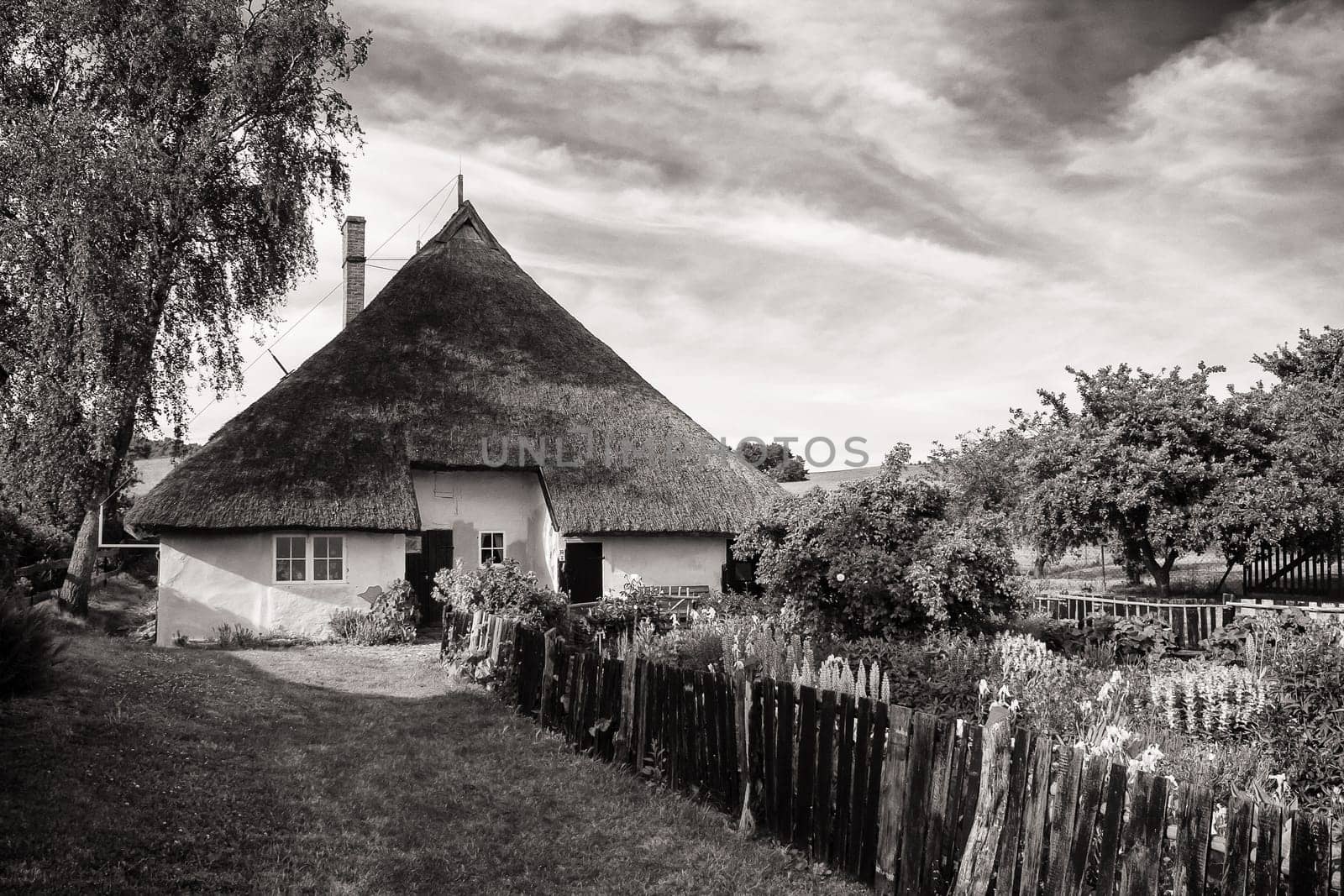 Parish widow house in Groß Zicker, Mönchgut, Ruegen island