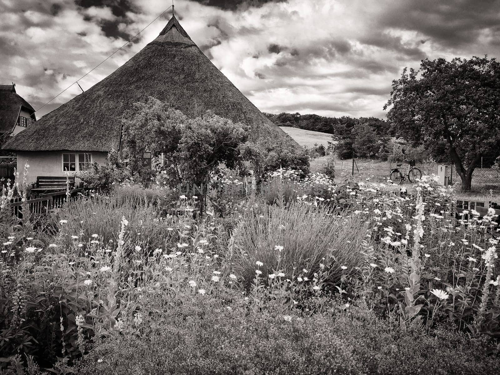 Parish widow house in Groß Zicker, Mönchgut, Ruegen island