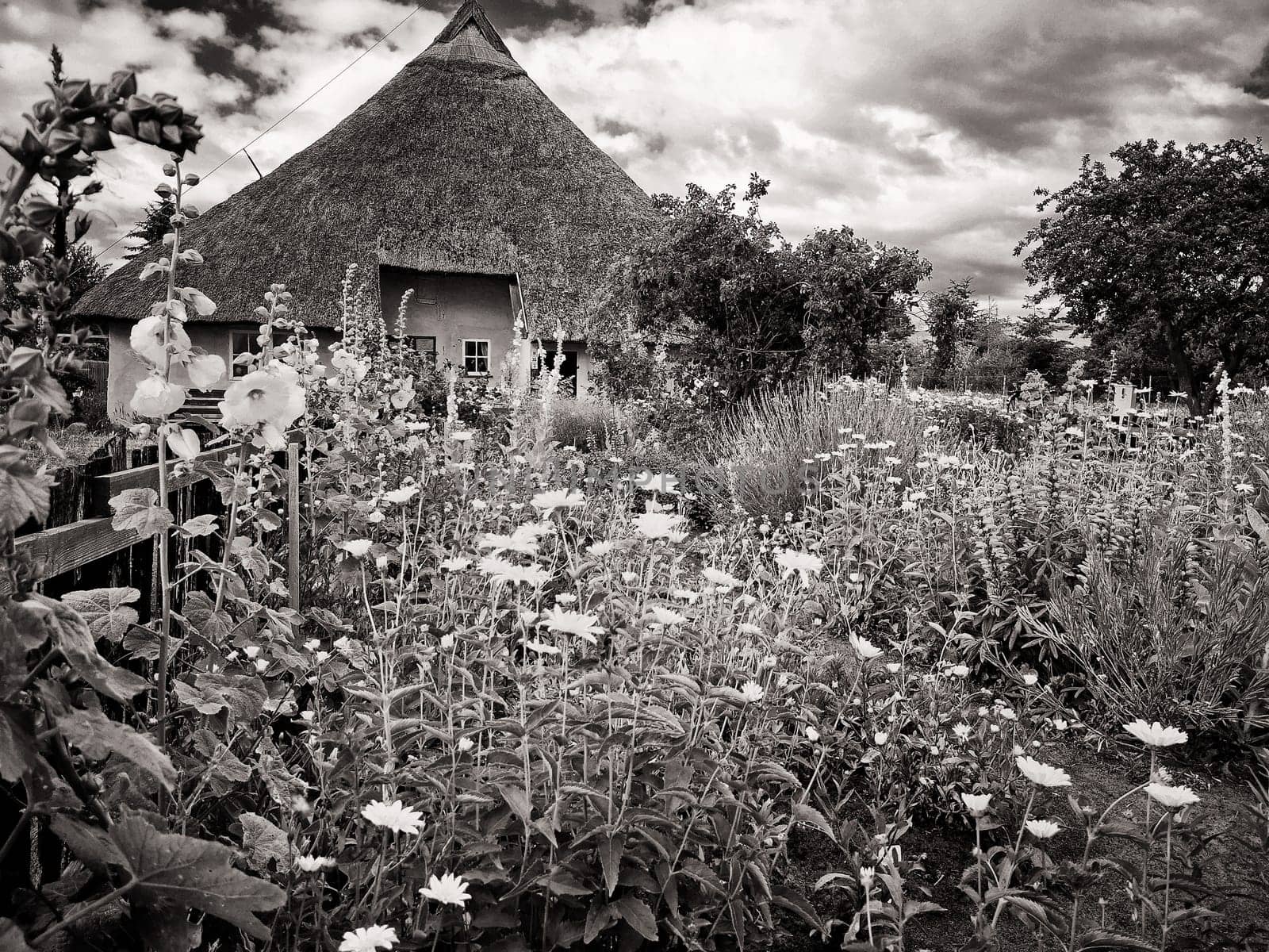 Parish widow house in Groß Zicker, Mönchgut, Ruegen island