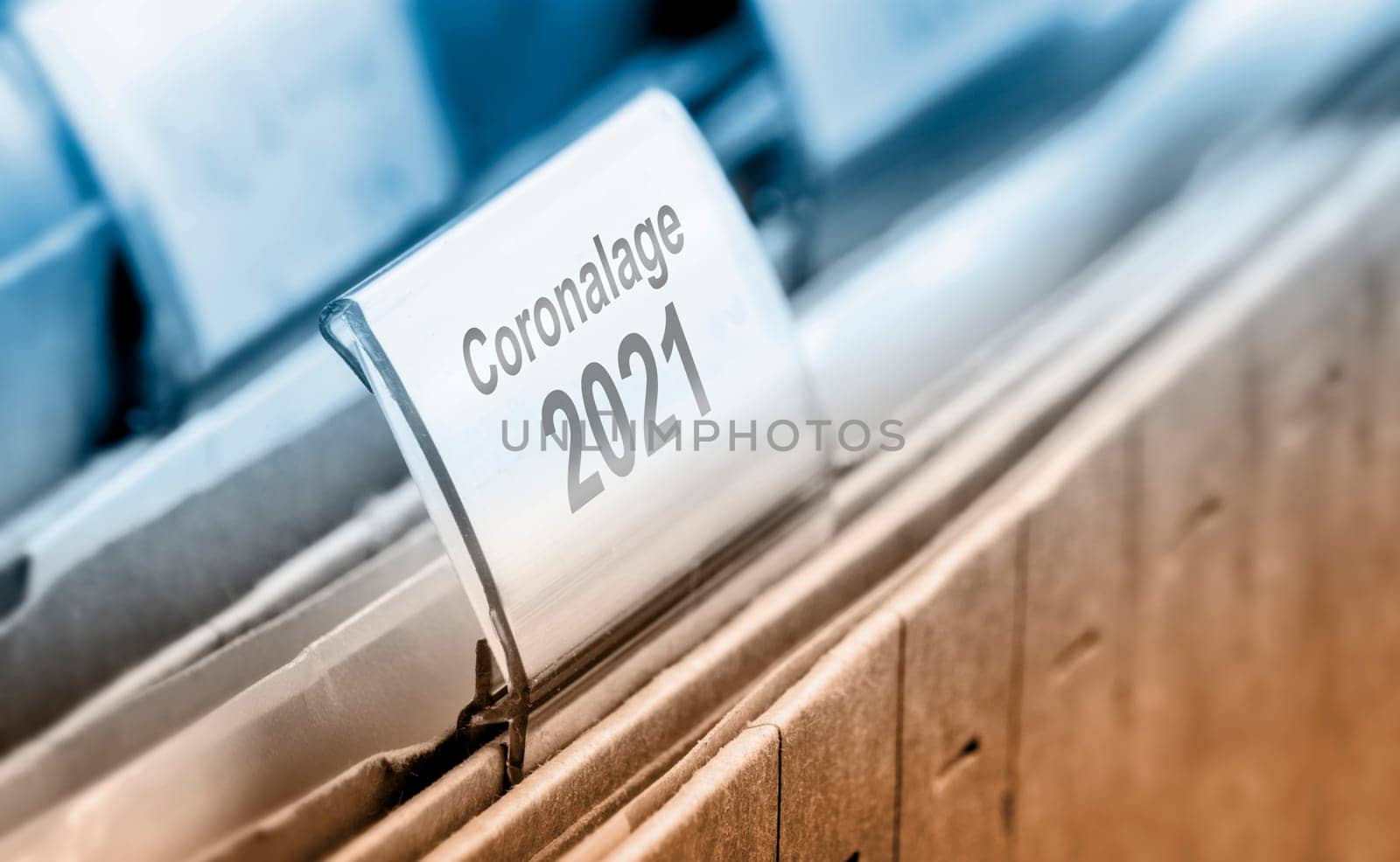 corona situation 2021 - a symbol photo