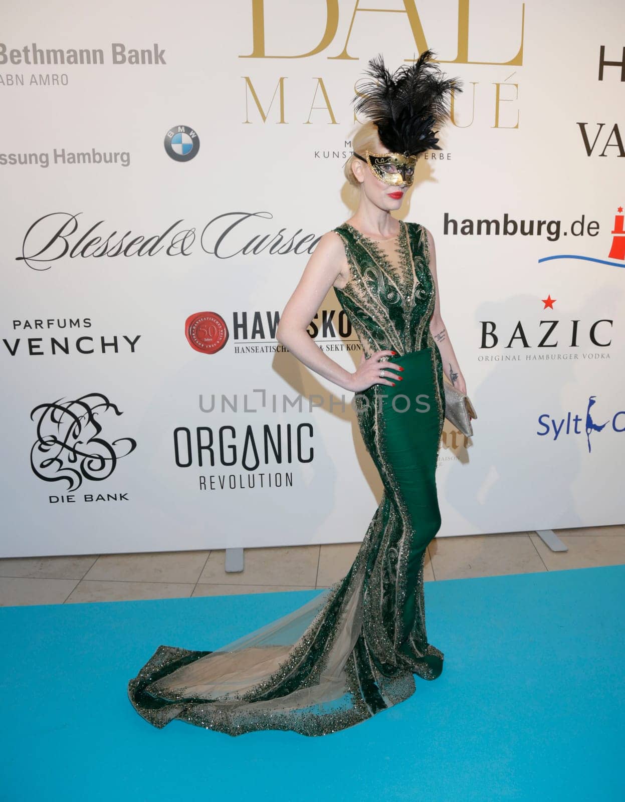 Mirja du Mont , Bal Masque 2015 at the Museum for Arts and Crafts Hamburg on 21.03.2015