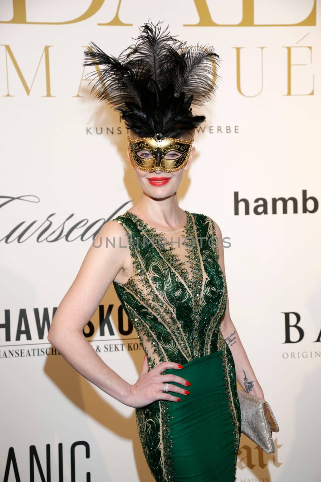 Mirja du Mont , Bal Masque 2015 at the Museum for Arts and Crafts Hamburg on 21.03.2015