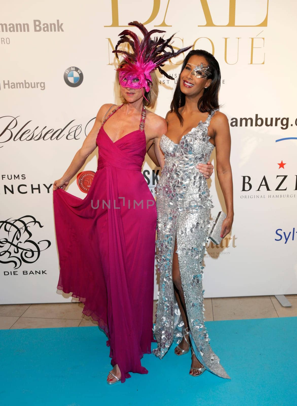 Nicola Eibich ,Marie Amiere , Bal Masque 2015 at the Museum for Arts and Crafts Hamburg on 21.03.2015