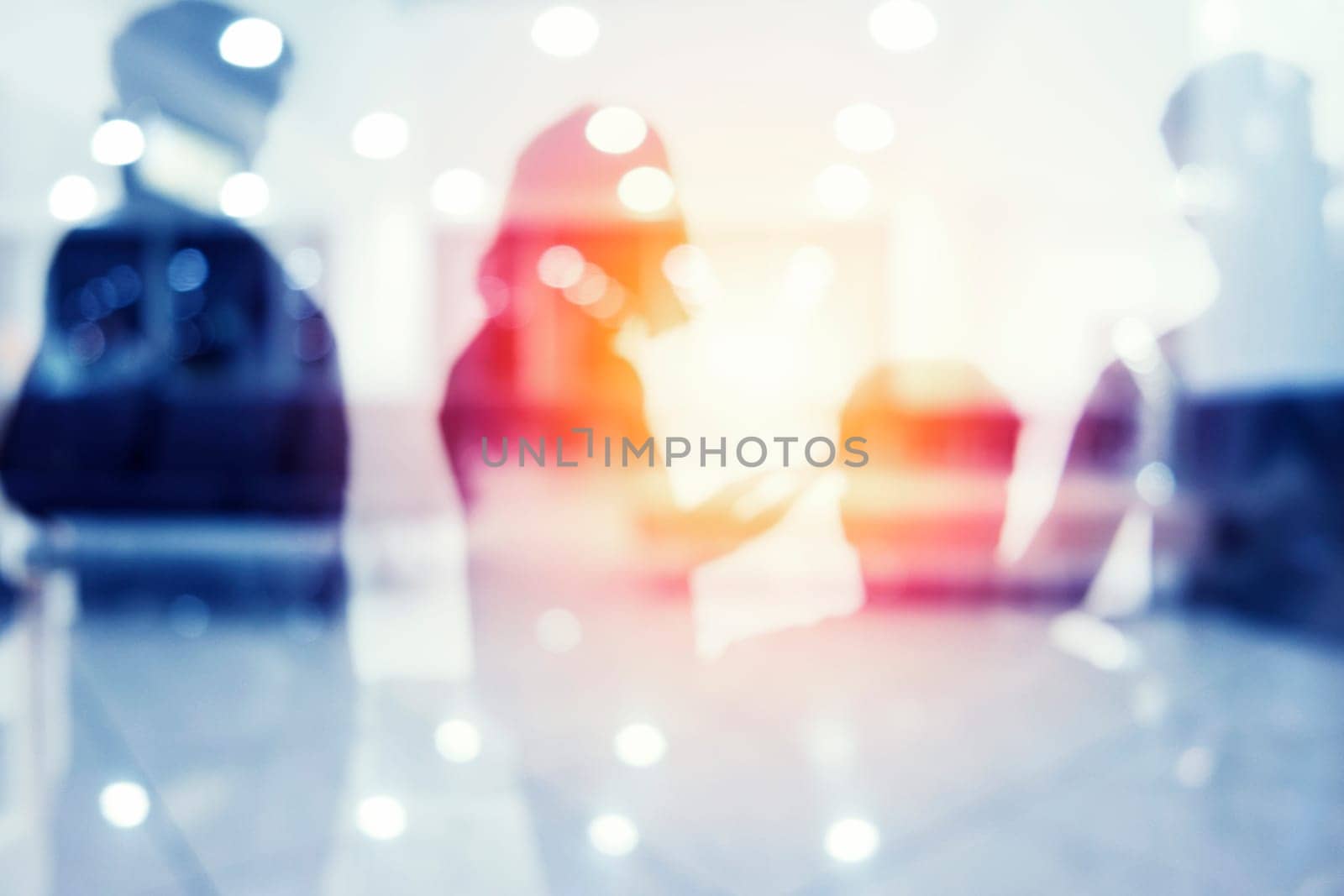 Group of business partner in office looking for the future. Concept of corporate and startup