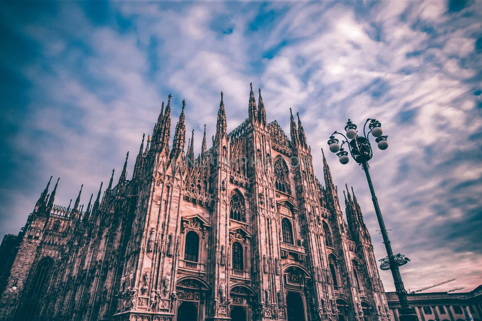 Milan Cathedral, Duomo di Milano, Italy, one of the largest churches in the world